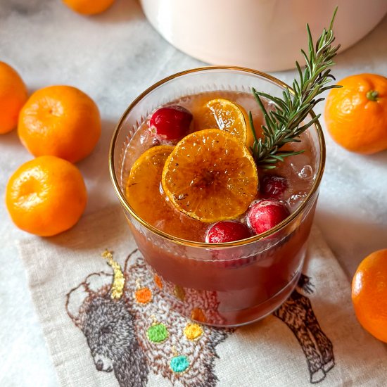 Cranberry Orange Mocktail