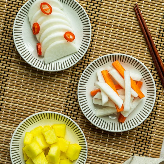 Pickled Daikon Radish