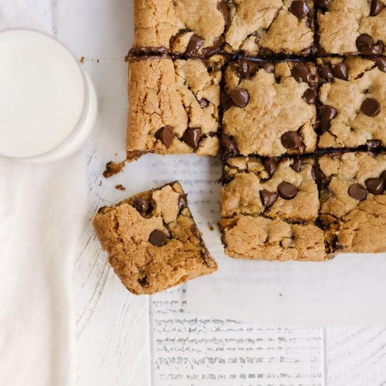 Chocolate Chip Cookie Bars