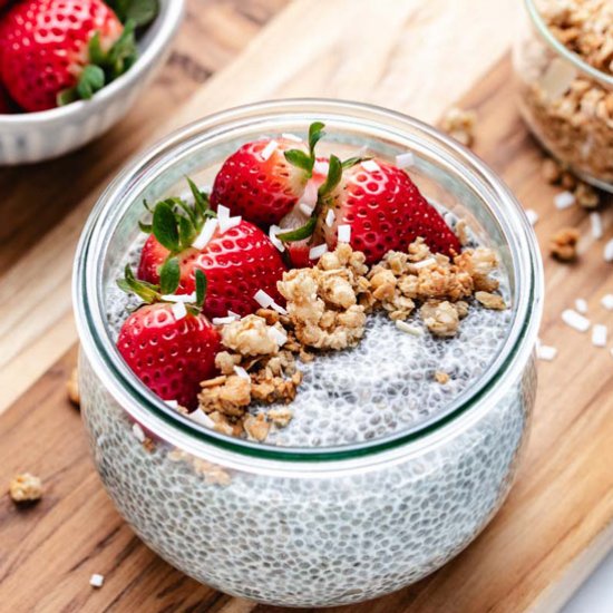 Oat Milk Chia Pudding