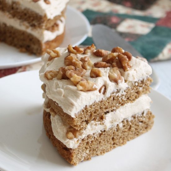 Walnut Espresso Cake