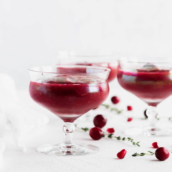 Holiday Frozen Sangria