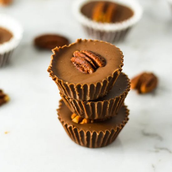 Pecan Nutella Cups