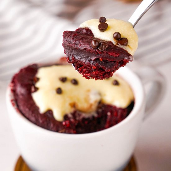 Red Velvet Mug Cake