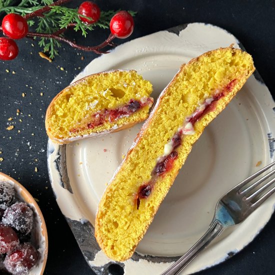 Cranberry Saffron Braid