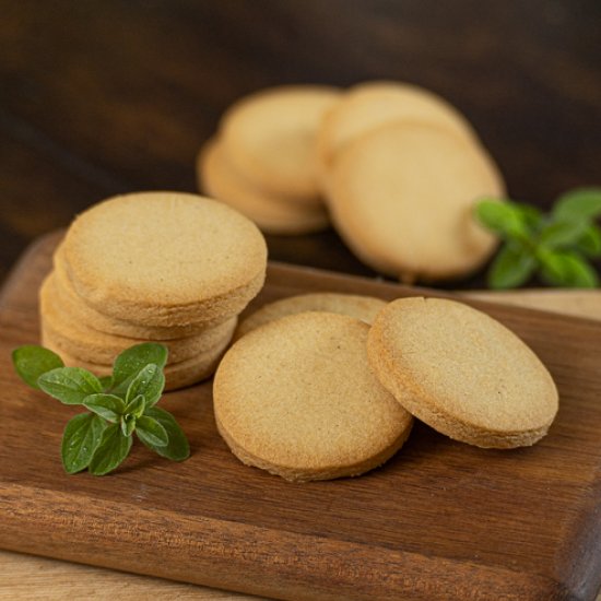 Corn Shortbread Cookies