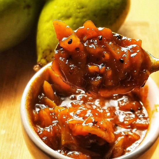 Sweet & Spicy Mango Chutney