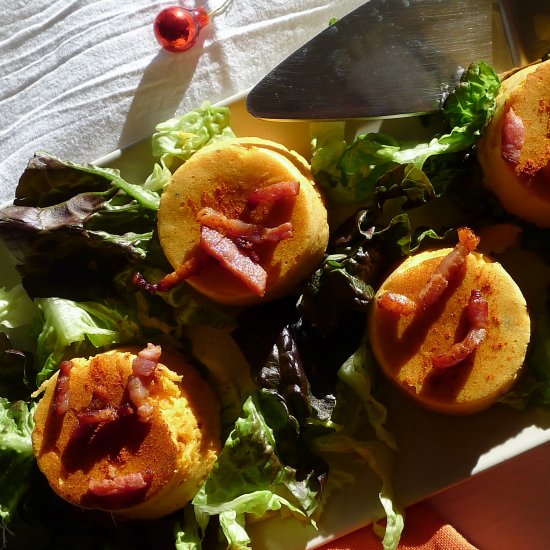 Savory Sweet Potato Flan