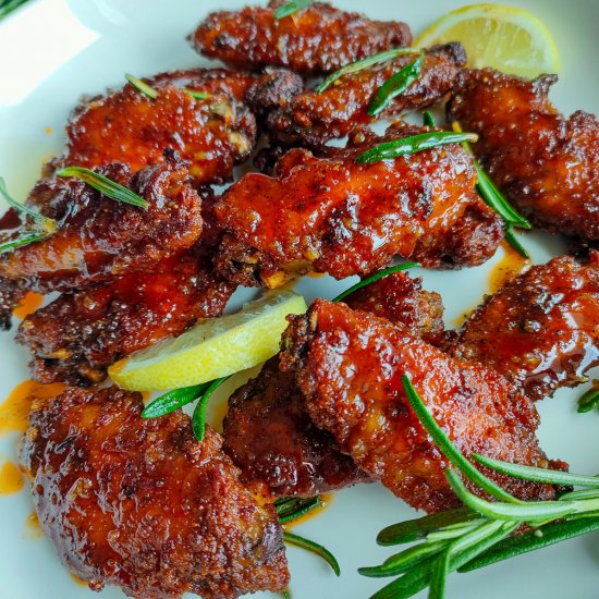 Hot Honey Lemon Pepper Wings