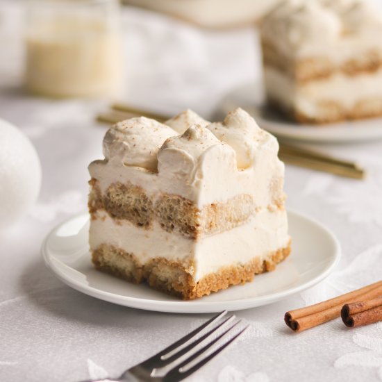 Eggnog Tiramisu