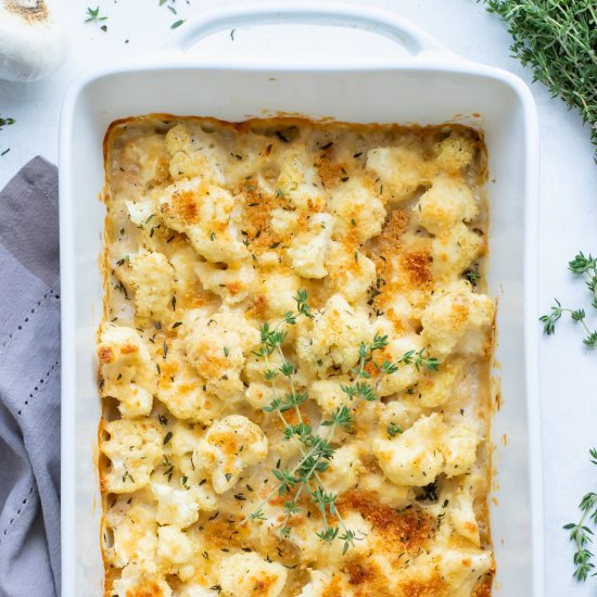 Cauliflower au Gratin