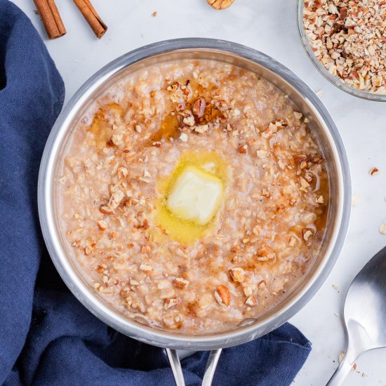 Maple Brown Sugar Oatmeal