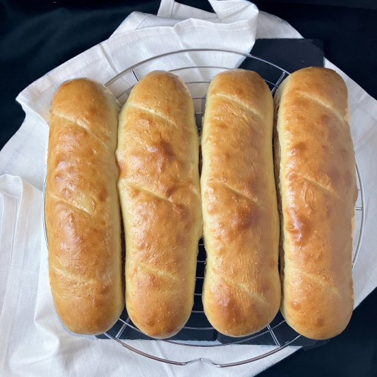 Spelt Subway Bread Buns