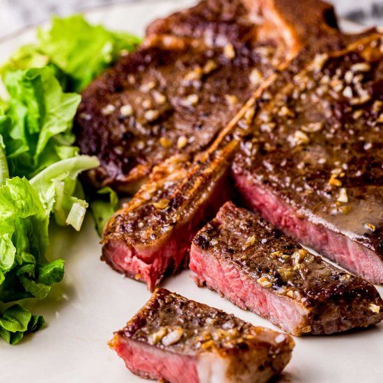 Sous Vide Porterhouse