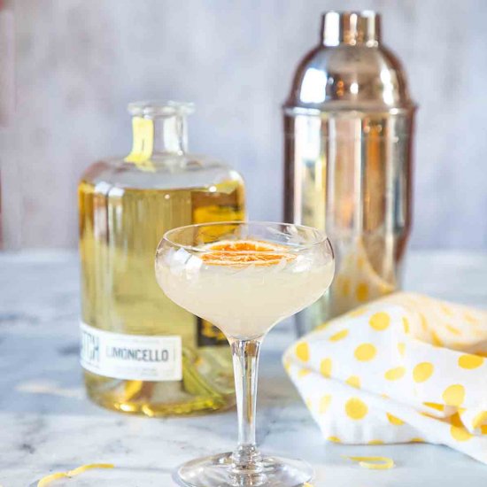 Limoncello Martini