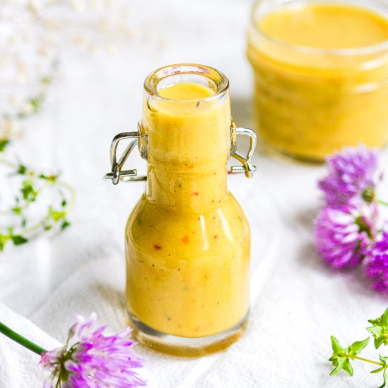 Vegan Honey Mustard Dressing