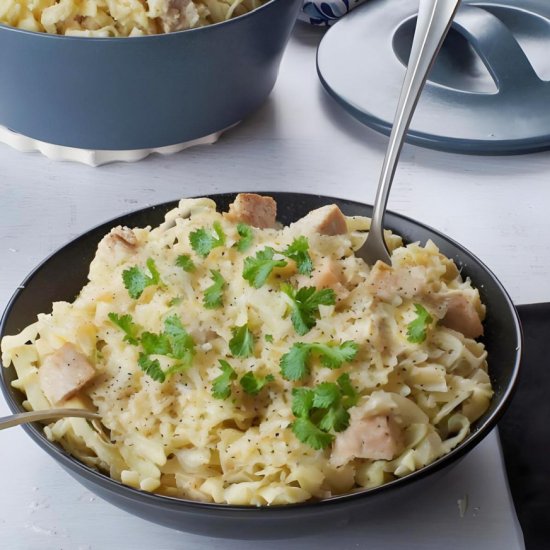 Creamy Chicken Fettuccine