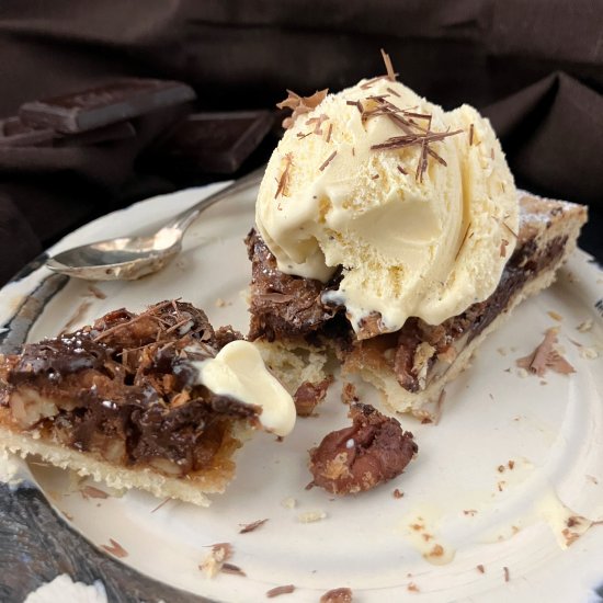 Caramel Pecan Spelt Galette