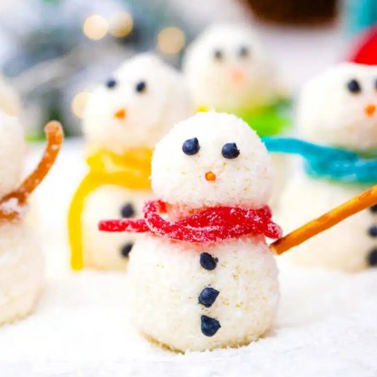 Snowman Truffles