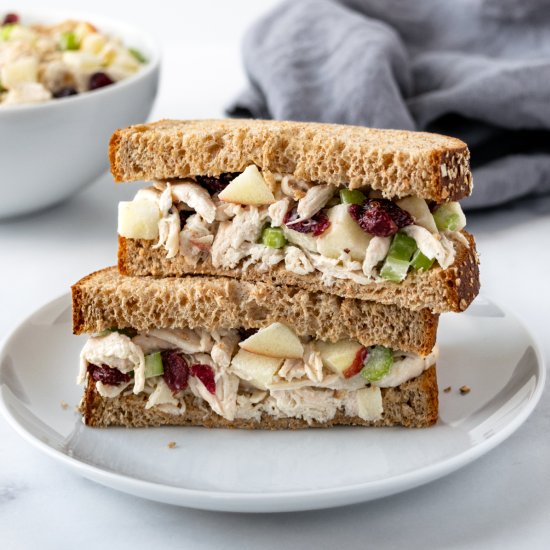 Apple Cranberry Chicken Salad