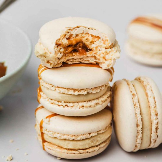 Salted Caramel Macaraons