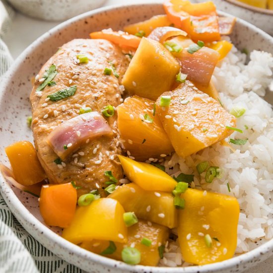 Crockpot Pineapple Chicken