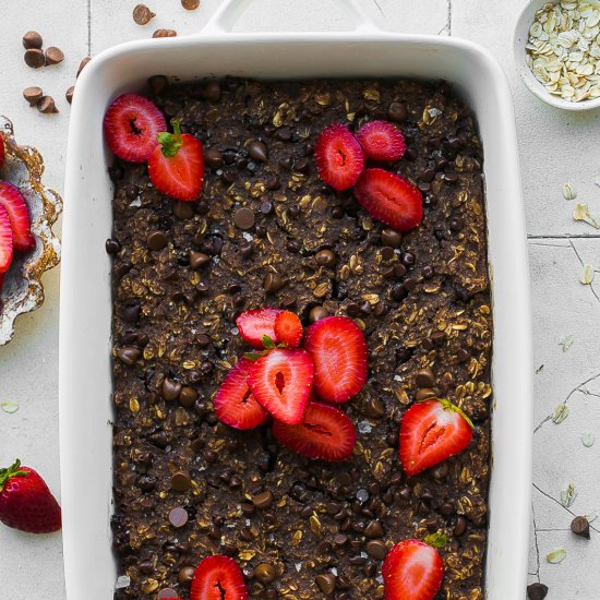 Brownie Baked Oatmeal