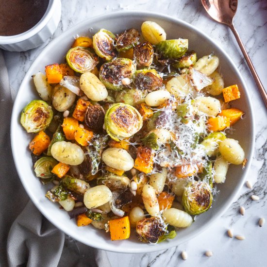 Sheet Pan Gnocchi with Butternut…