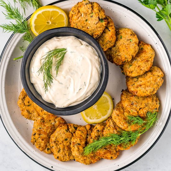 Air Fryer Salmon Patties