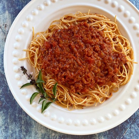 Mom’s Classic Spaghetti Sauce