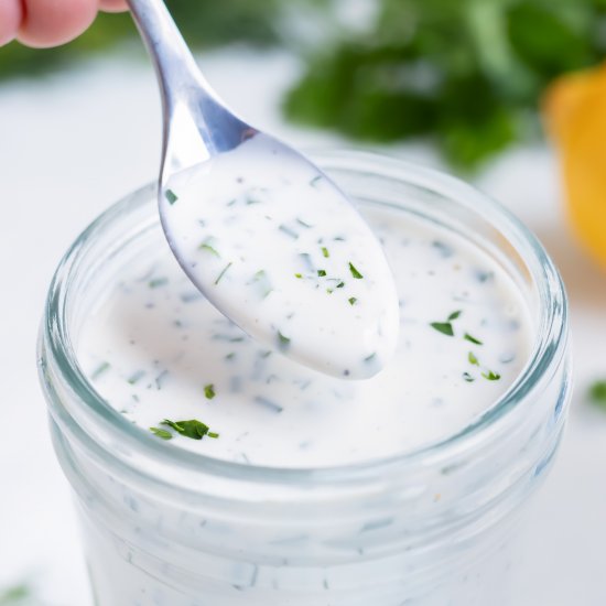 Best Homemade Ranch Dressing