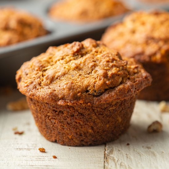 Vegan Morning Glory Muffins