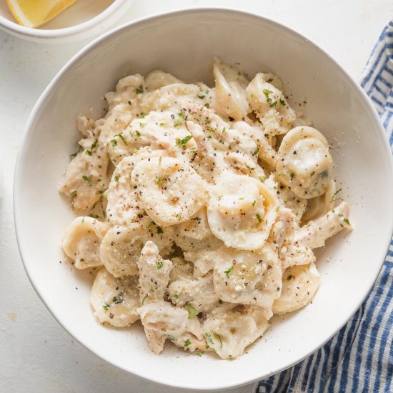 Chicken Tortellini Alfredo