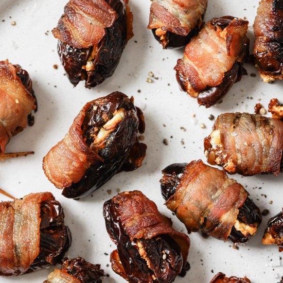 Bacon Wrapped Dates