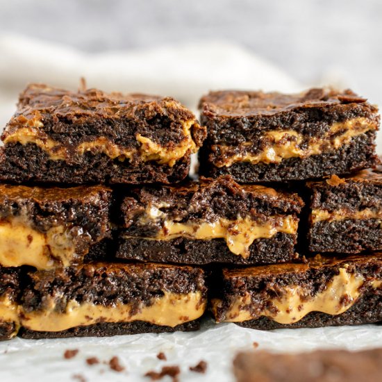 Chocolate Peanut Butter Brownies