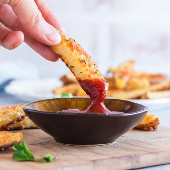 Parmesan Potato Wedges