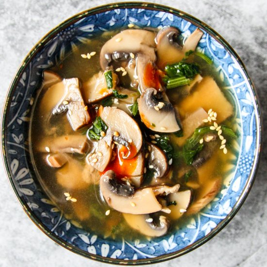 Mushroom Miso Soup