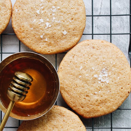 Honey Sea Salt Cookies