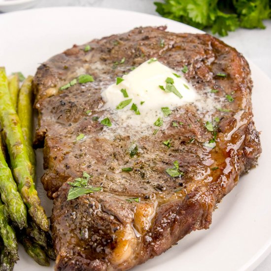 Air Fryer Ribeye Steak