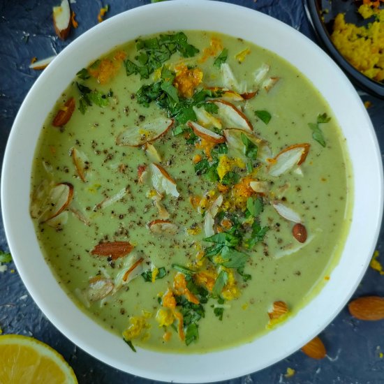 Healthy and Creamy Almond Broccoli