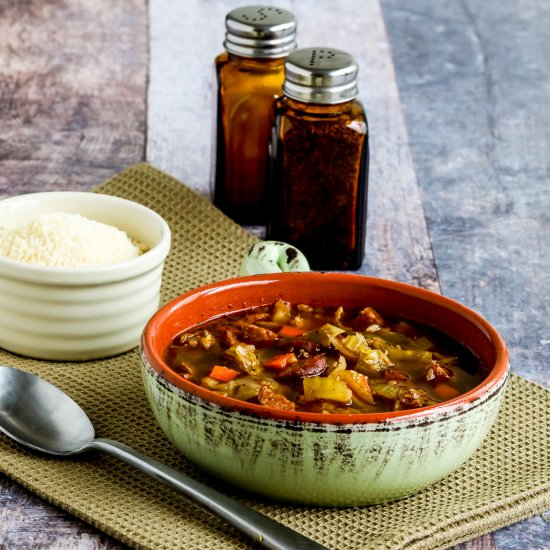 Sausage and Cabbage Soup