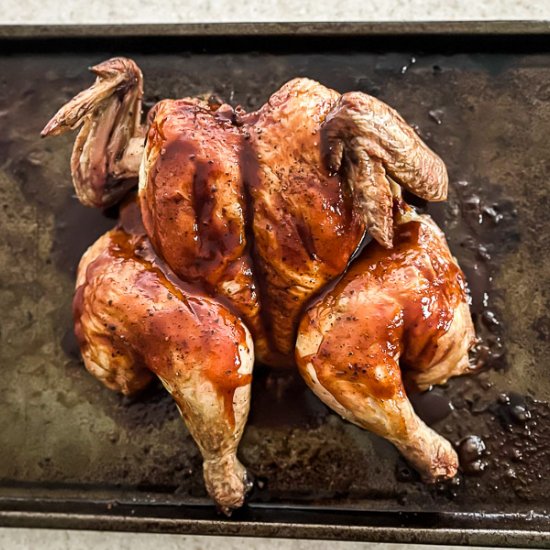 Roasted Split Chicken