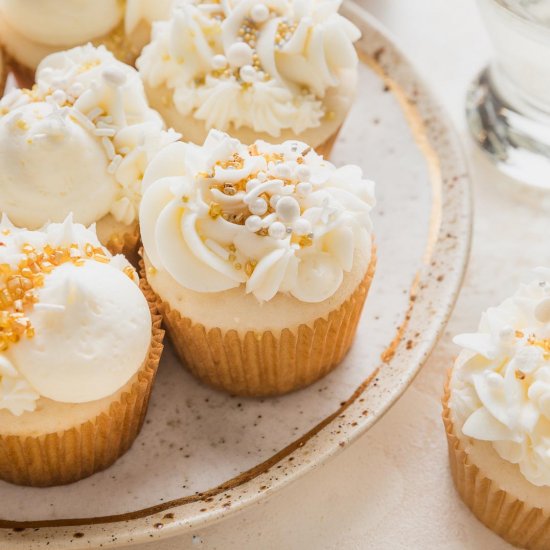 Champagne Cupcakes