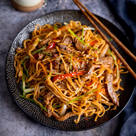 Beef Teriyaki Noodles