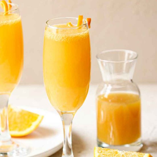 mimosa mocktail