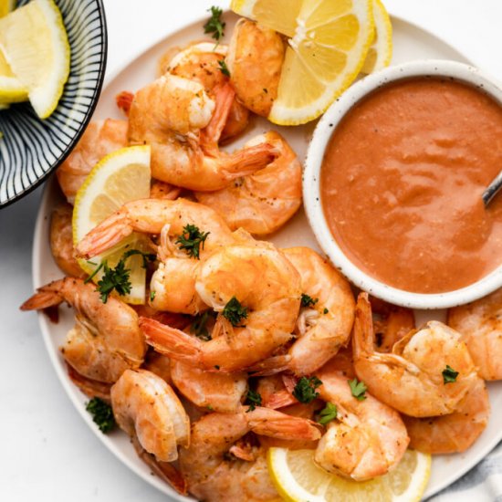 Old Bay Steamed Shrimp