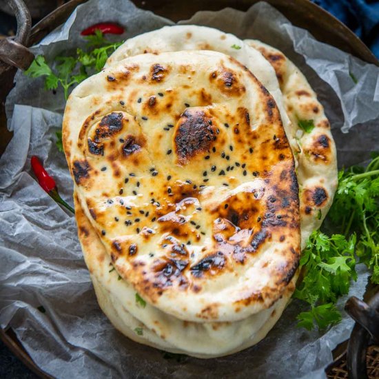 Plain Naan Bread