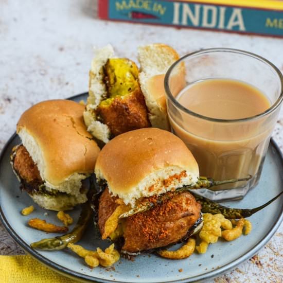 Vada Pav (Bombay Street Style)