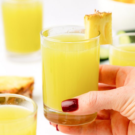 Pineapple Cucumber Juice