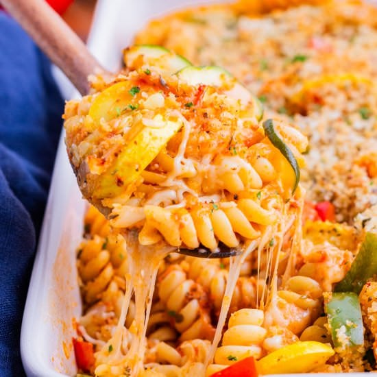 Roasted Vegetable Pasta Bake